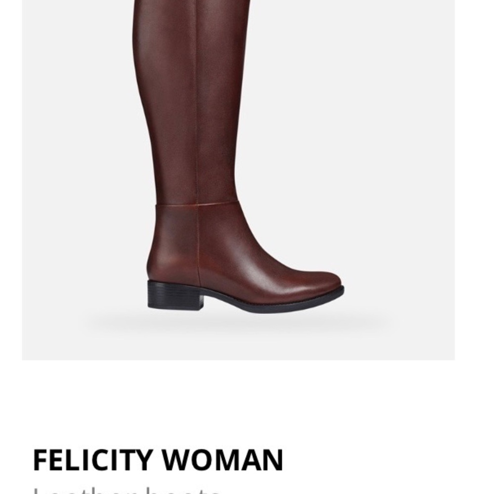 brown leather boots